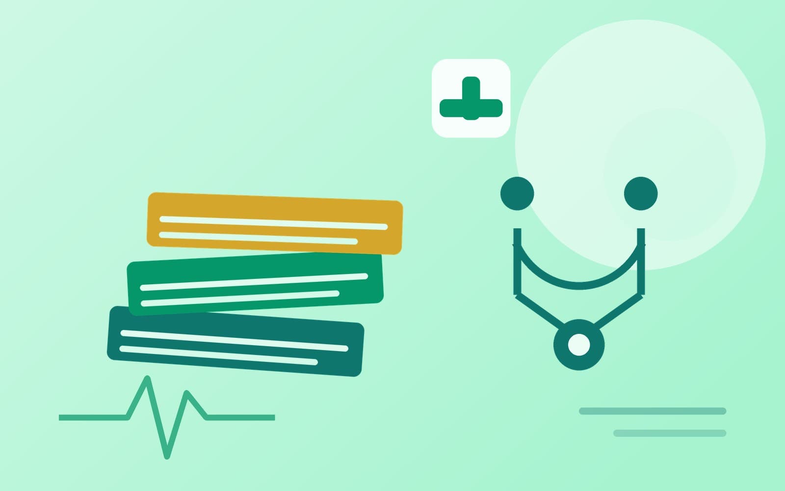 Medical books and clinical essentials
